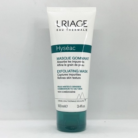 URIAGE MẶT NẠ TẨY TẾ BÀO CHẾT CHO DA DẦU, DA MỤN HYSEAC MASQUE GOMMANT 100ML