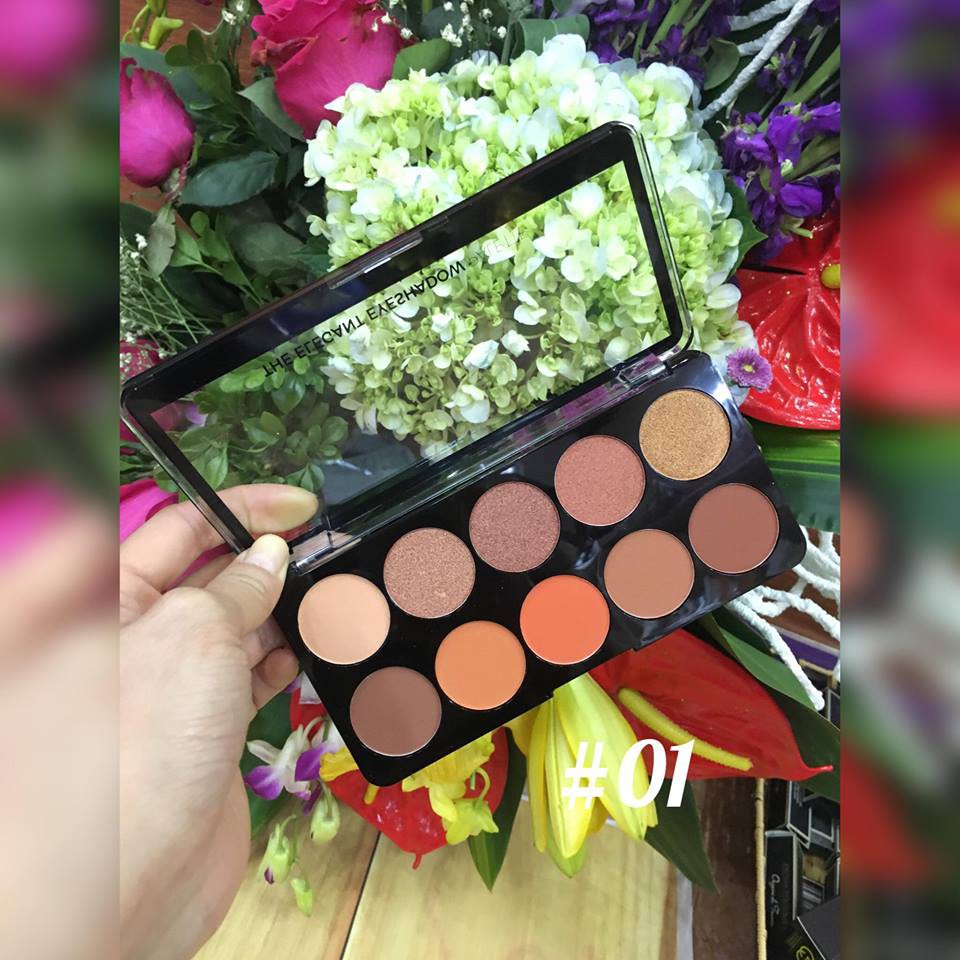 Phấn mắt 10 ô sivanna colors the elegant eyeshadow palette hf377