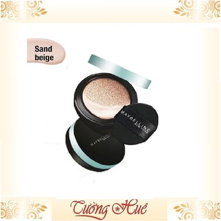 Phấn nước Maybelline kiềm dầu Super Cushion Flawless Matte Cushion SPF 25/PA++ - Sand Beige - 14g