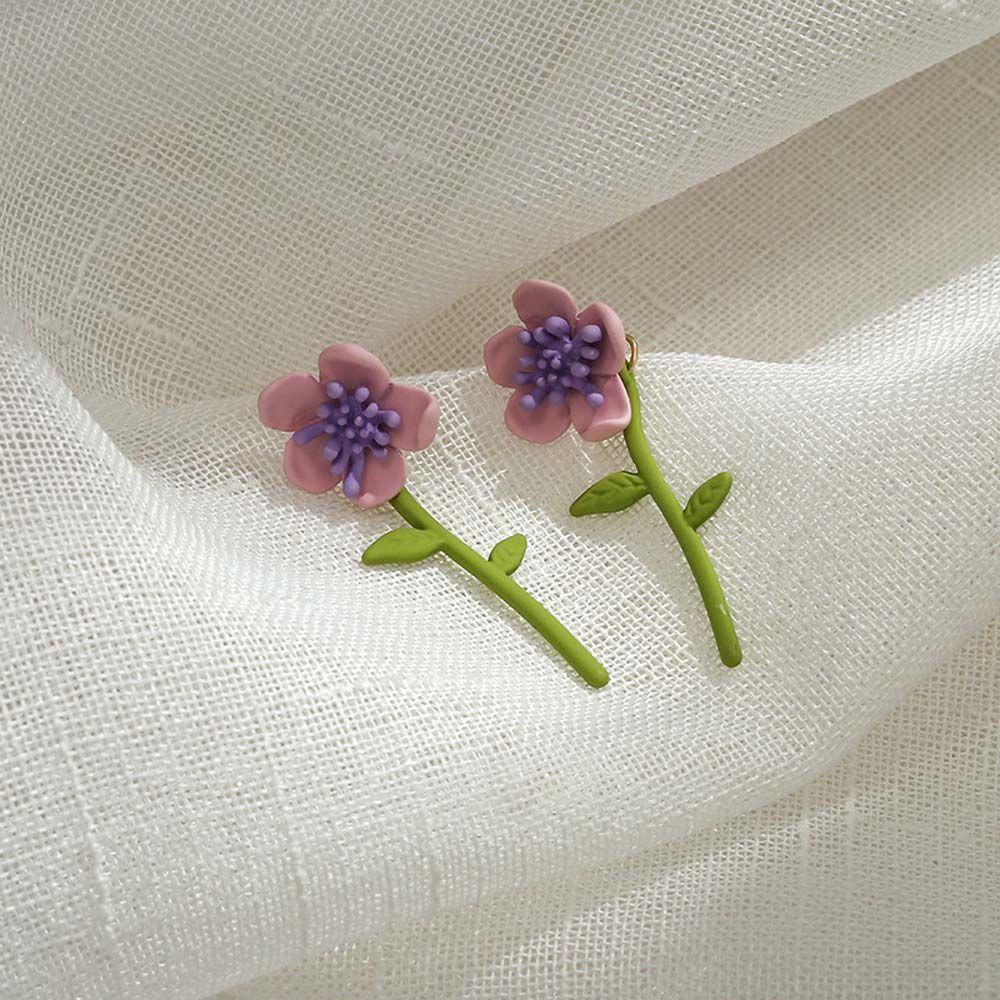 Bông Tai Thời Trang Mùa Hè Phong Cách Hàn Quốc Dễ Thương Cho Nữ