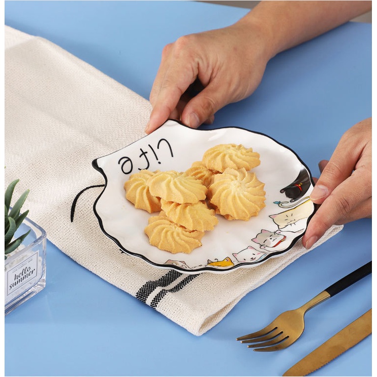 Set 8 đĩa mèo life