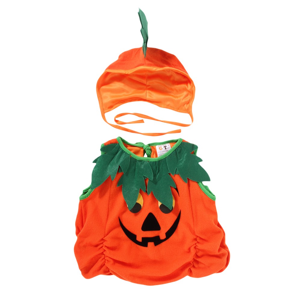 Trang phục Halloween hoá trang bí ngô cho bé