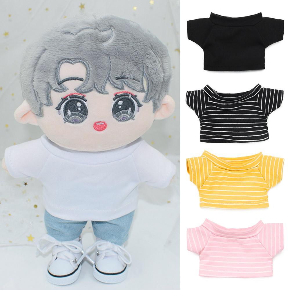 BEBETTERM Áo Thun Cotton 20CM Xinh Xắn Cho Búp Bê