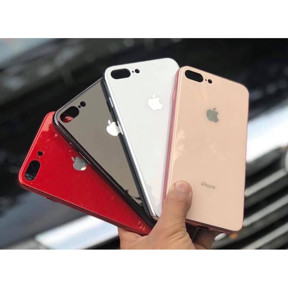 Ốp kính cường lực viền dẻo cùng màu với lưng máy full mã máy từ Iphone6 đến 12ProMax_khobuon