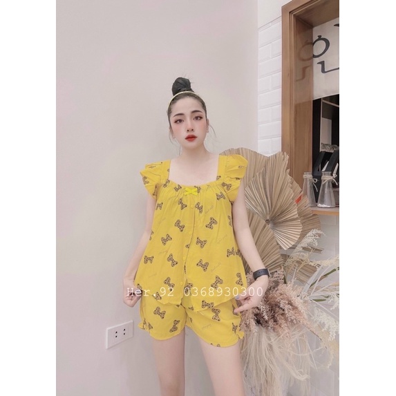 BỘ ĐŨI LỤA CÁNH TIÊN HOẠ TIẾT NƠ