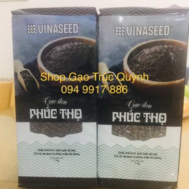 Combo 7kg gạo lứt đen Phúc Thọ