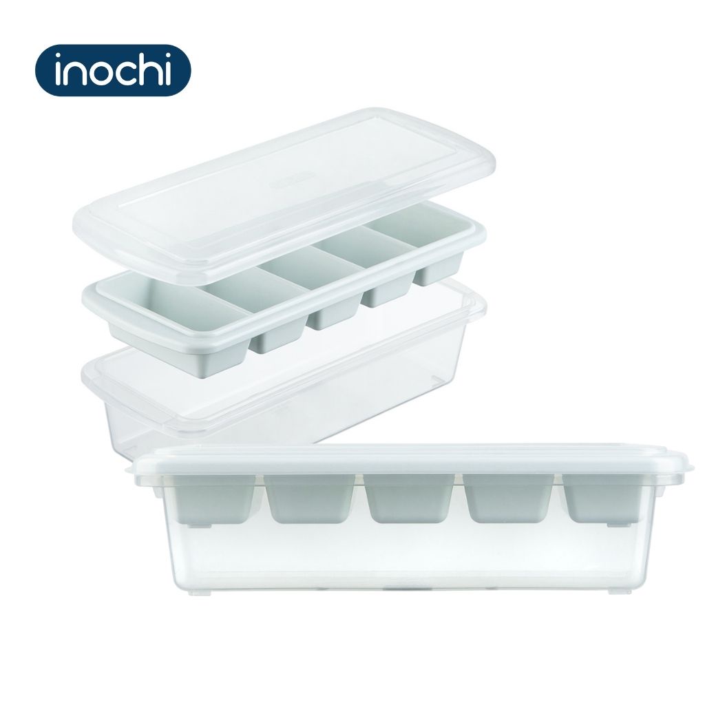 Khay Đá Vỉ Kari INOCHI Dạng Thanh Dài - Chất Liệu Nhựa Cao Cấp An Toàn Cho Sức Khỏe