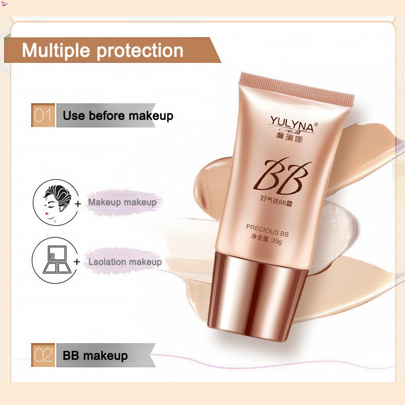 (hàng Mới Về) Kem Bb Che Khuyết Điểm Dưỡng Ẩm Lâu Trôi Màu Sắc Nude Dành Cho Nữ | BigBuy360 - bigbuy360.vn