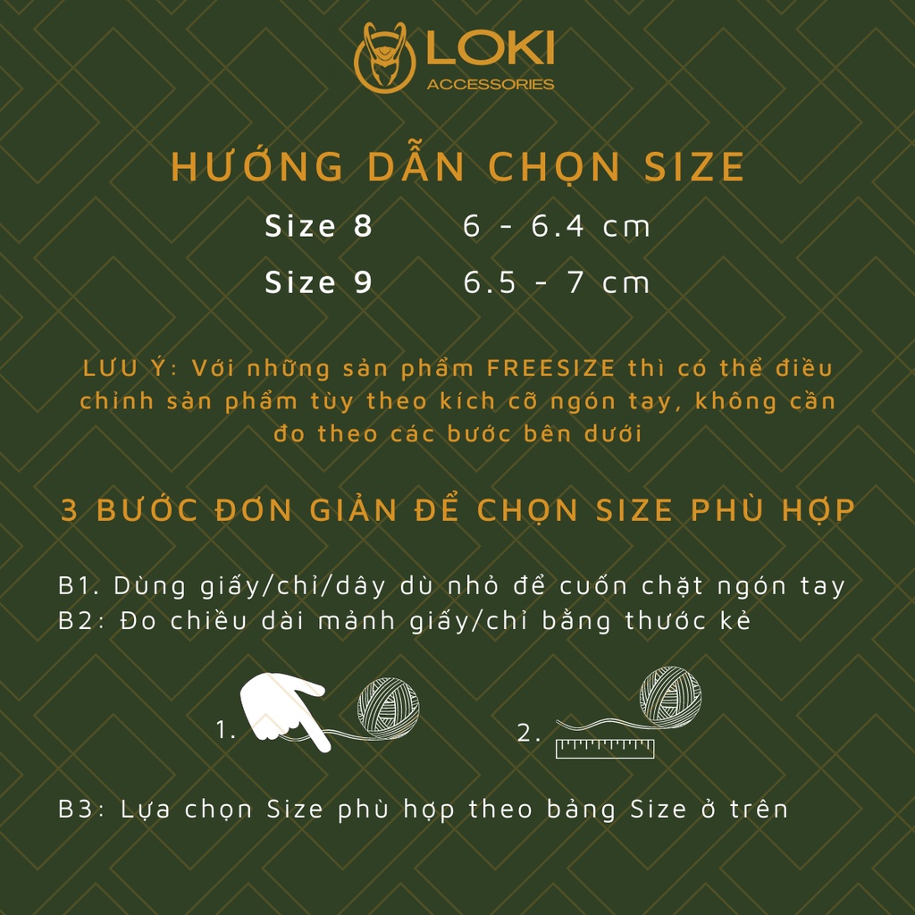 Nhẫn Nam 2W Phong Cách HipHop Cá Tính Loki Accessories Màu Bạc Đẹp Cao Cấp - Nhân Nam Họa tiết Đôi Cánh Chất Liệu Titan