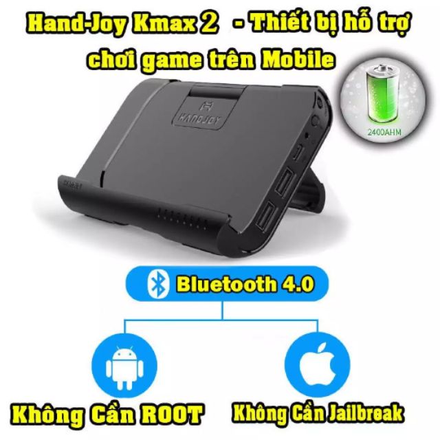 (RẺ VÔ ĐỊCH) Handjoy Kmax 2 - Thiết bị hỗ trợ chơi game trên Mobile