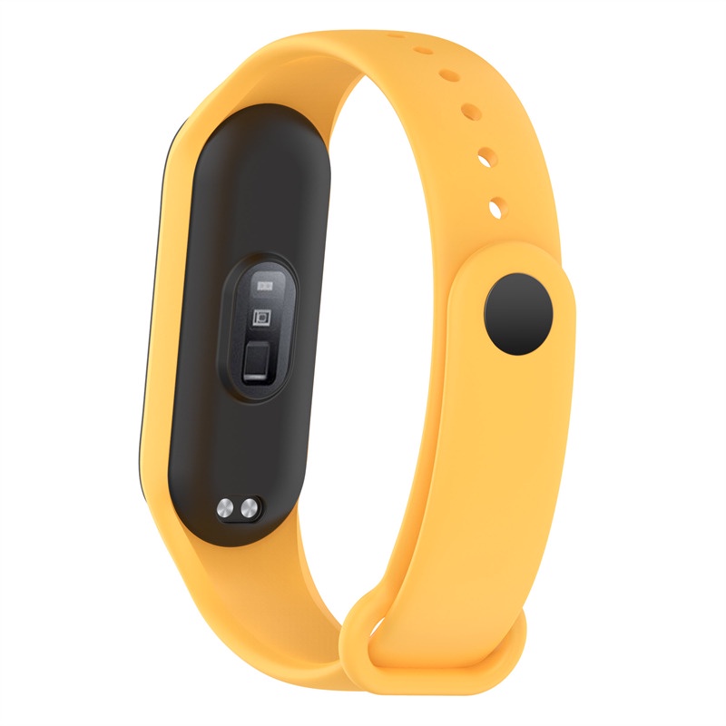 Dây Đeo Thay Thế Chất Liệu Silicon Màu Trơn Cho Xiaomi Mi Band 7 / 6 / 5 / 4 / 3 miband3 miband4 miband5 miband6 miband7