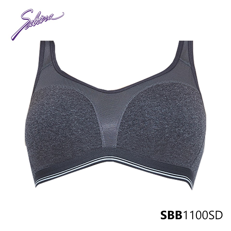 Áo Lót Thể Thao Màu Xám Đậm Basic Sport By Sabina SBB1100SD