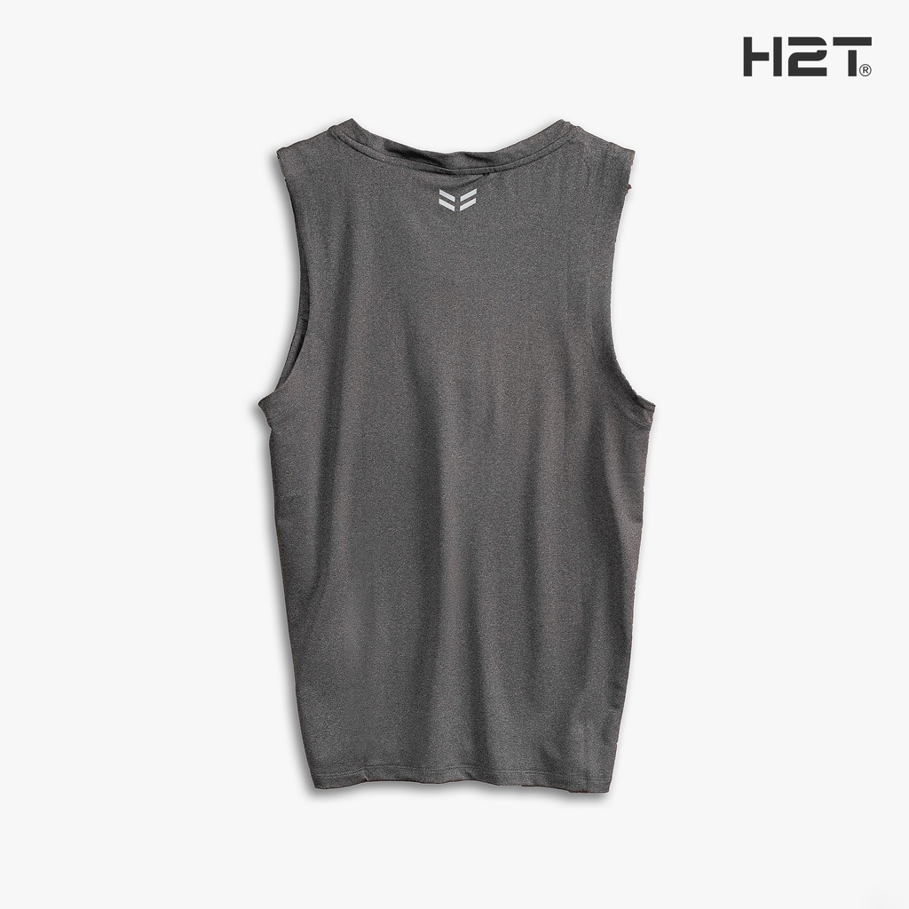 Áo Ba Lỗ Nam H2T Form Tank Top Khỏe Khoắn, Chất Vải Mỏng Nhẹ Mát, Phối Dệt Lỗ Li Ti Chữ V Thoáng Khí 1444