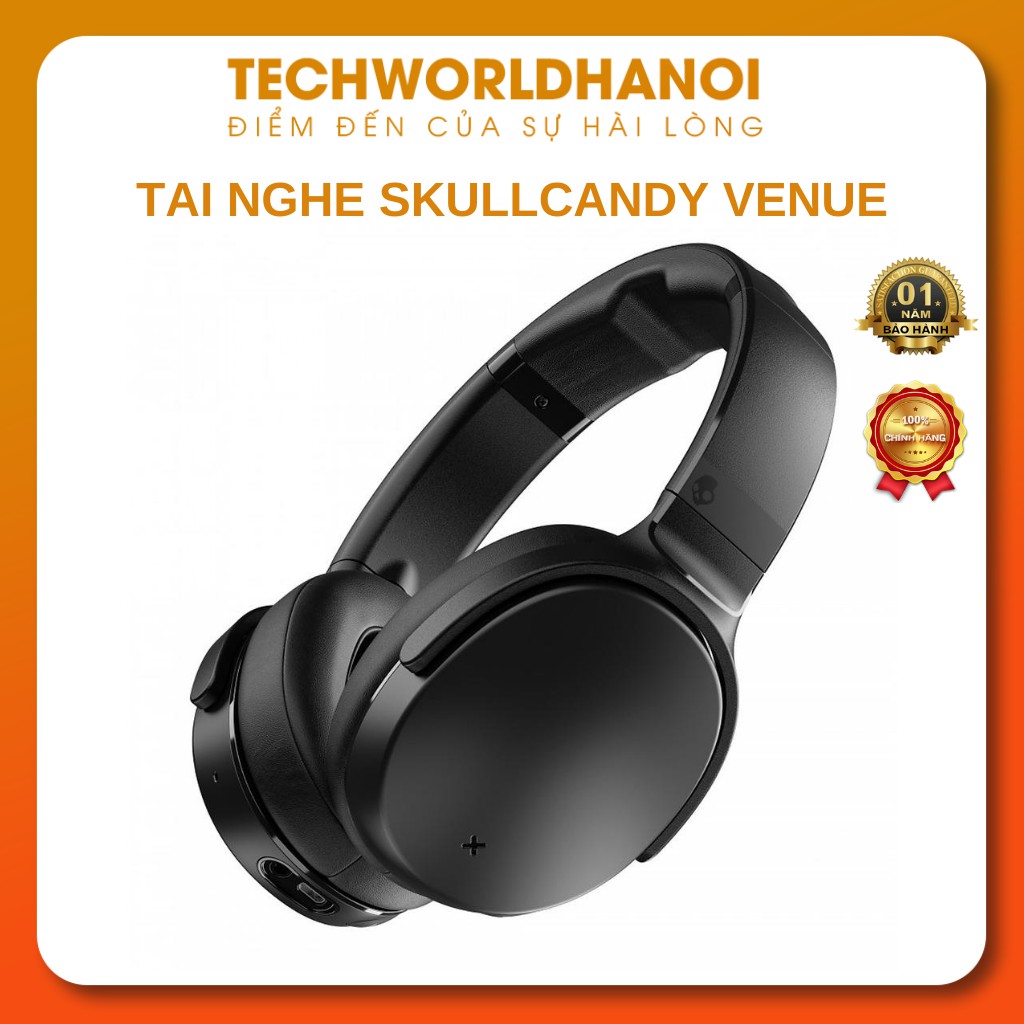 Tai Nghe Chụp Tai Skullcandy Venue Noise Canceling Wireless - Hàng Chính Hãng