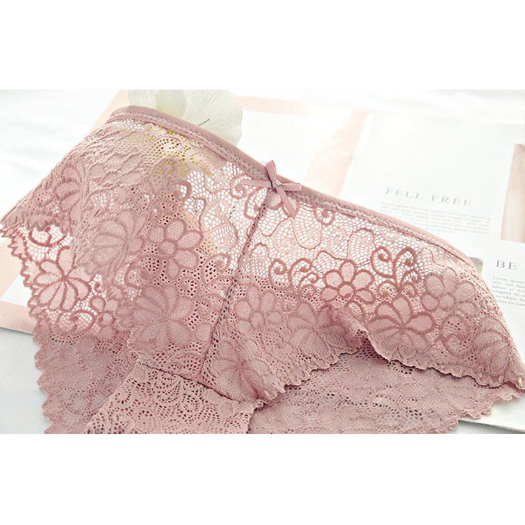 Quần lót nũ ren nửa mông cao cấp mềm mịn thoáng mát gợi cảm sexy ❤️ FREESHIP ❤️ - Lolie House | BigBuy360 - bigbuy360.vn