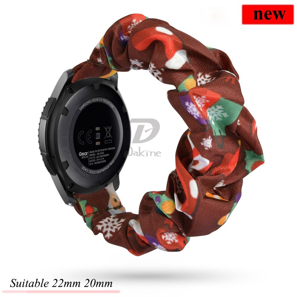 Dây Đeo 20 / 22mm Cho Đồng Hồ Thông Minh Samsung Galaxy Active 2 Gear S3 Huawei Gt2 / 2e / Pro