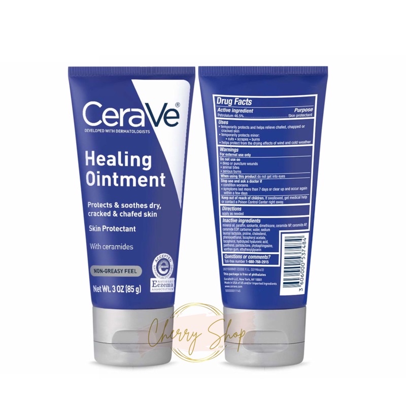 [Hàng Mỹ] Kem ngừa nứt nẻ CeraVe Healing Ointment Skin (85g)