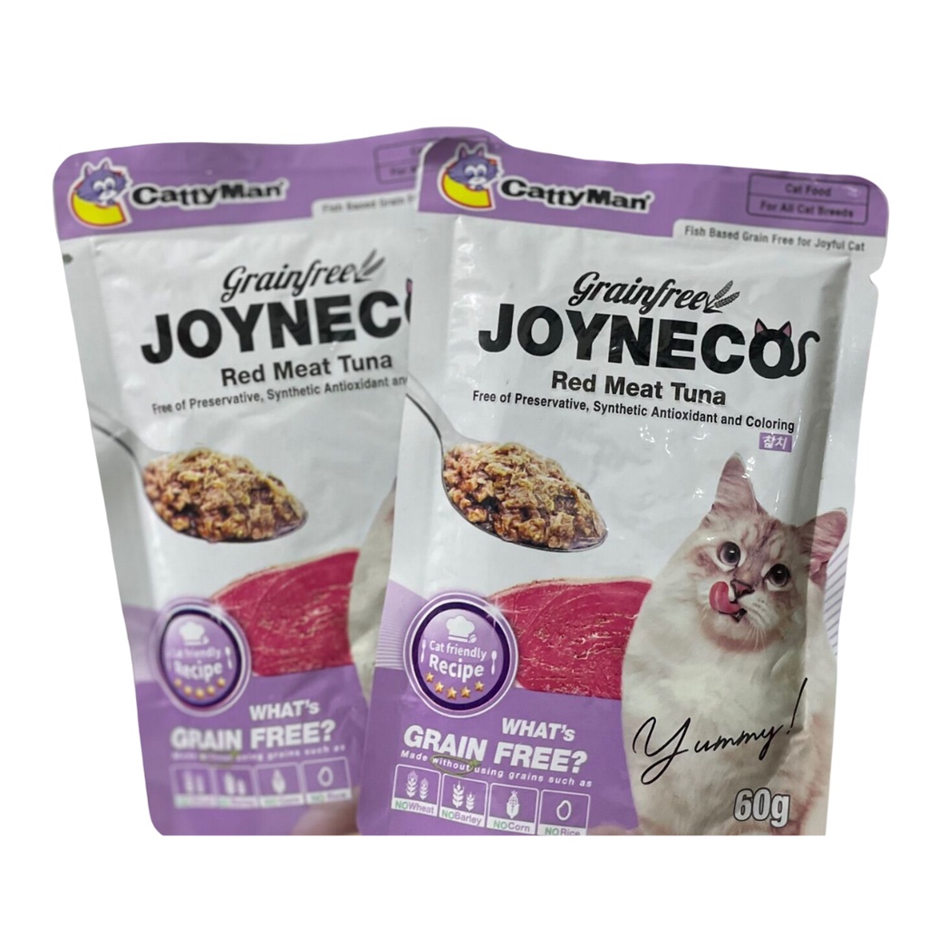 Pate Cho Mèo JOYNECO CATTY MAN Gói 60g