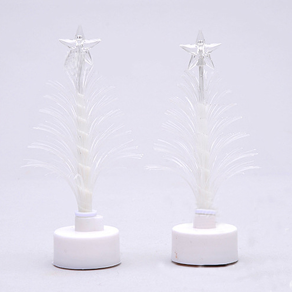 Đèn LED mini đổi màu hình cây thông trang trí nhà cửa giáng sinh