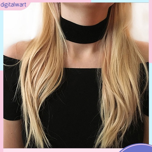 Vòng Cổ Choker Nhung Đen Đơn Giản Thời Trang Nữ