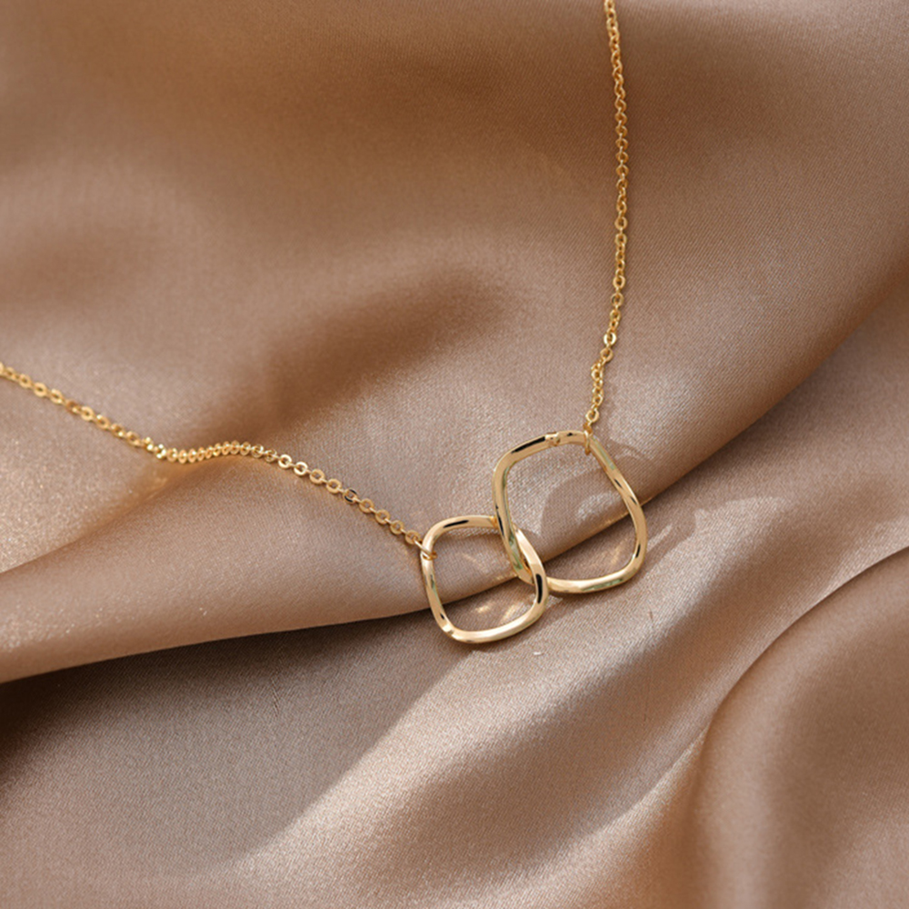 vòng cổ Nữ Mặt Tròn Thời Trang