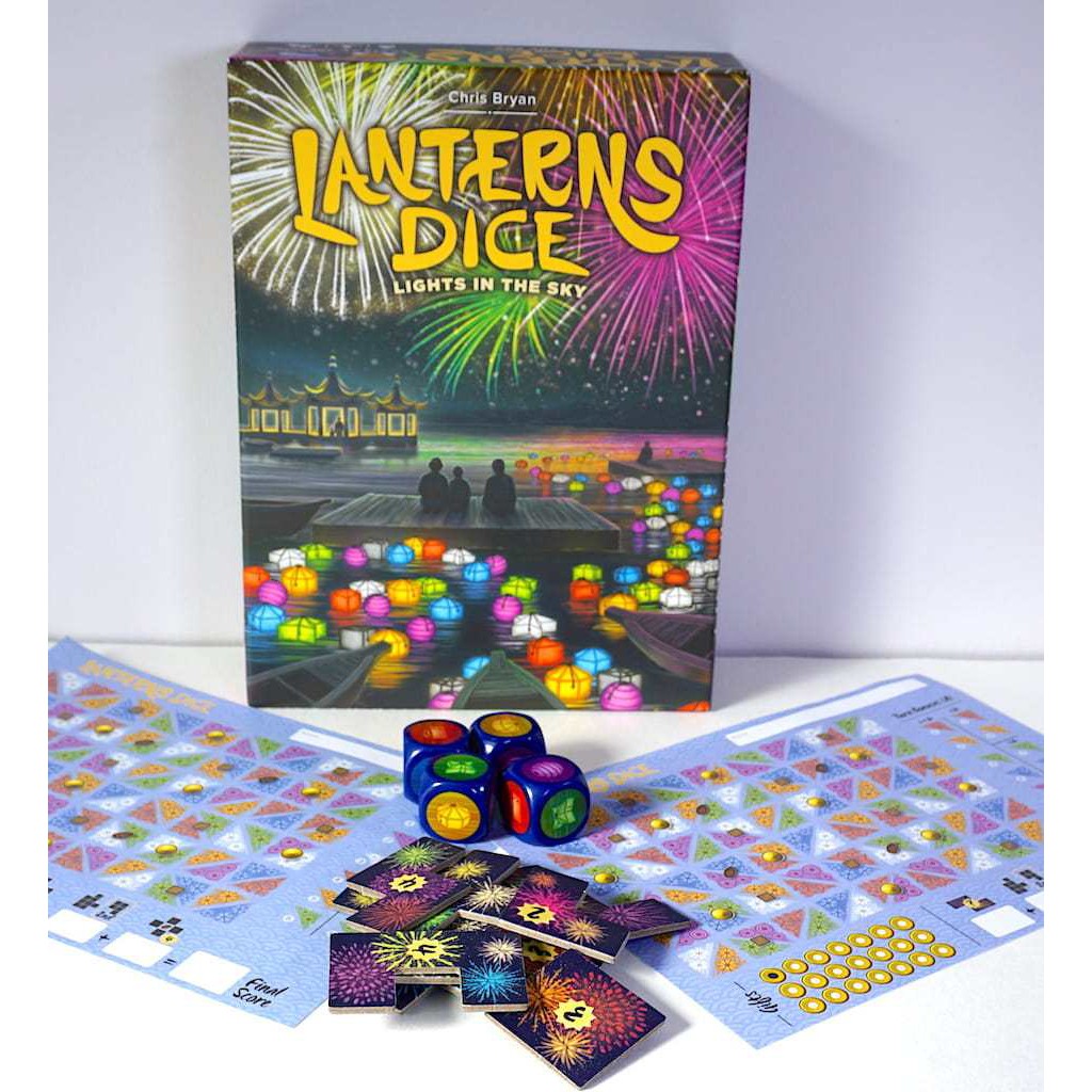 [US] Lanterns Dice - Trò Chơi Board game