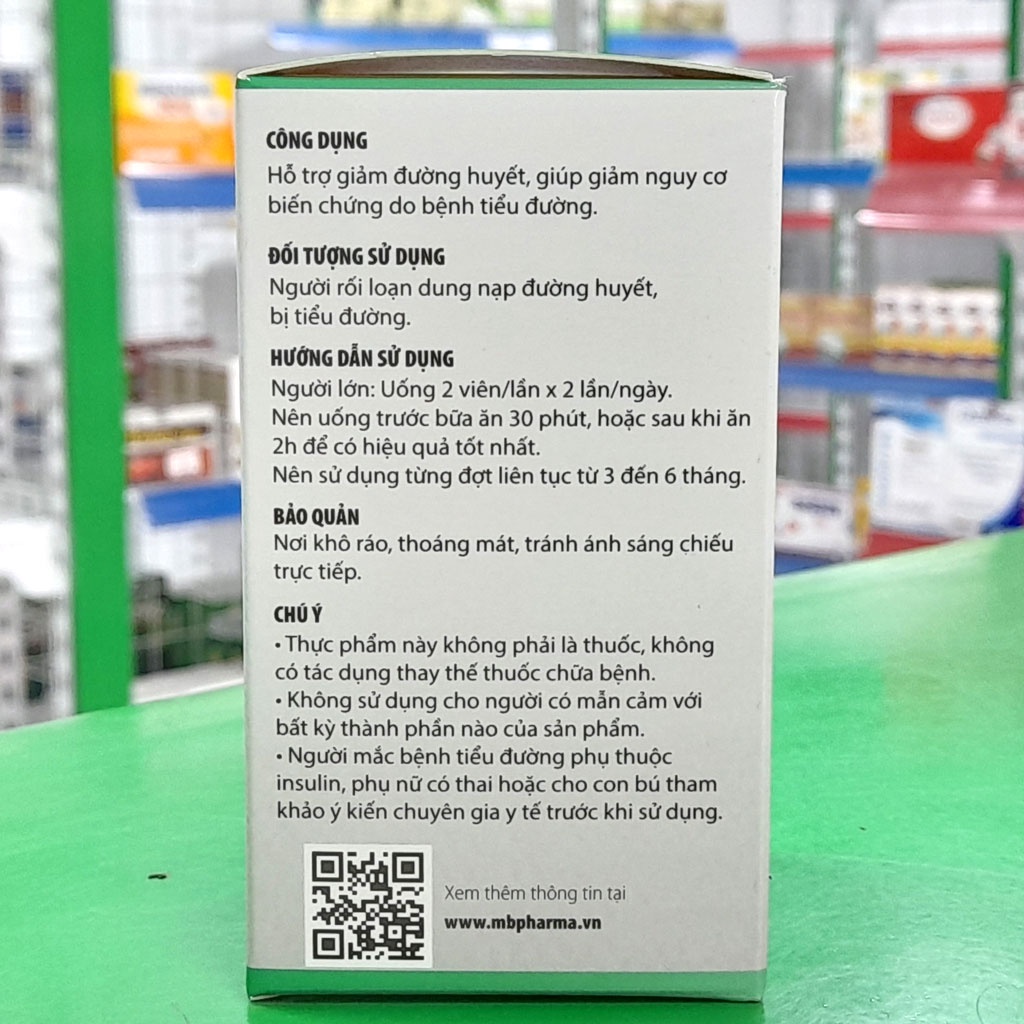 Kenu TD, hỗ trợ giảm đường huyết, giúp giảm nguy cơ biến chứng do tiểu đường