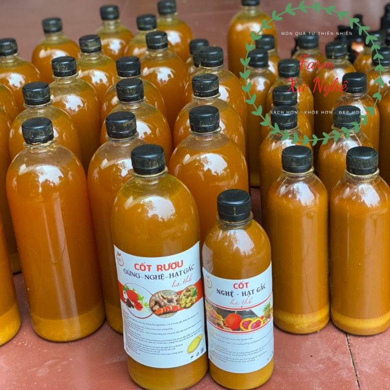 Nghệ Gừng Hạt Gấc Hạ Thổ Sau Sinh, Nước Cốt Đậm Đặc Mờ Thâm Rạn, Chăm Sóc Làm Đẹp Cho Mẹ Sau Sinh