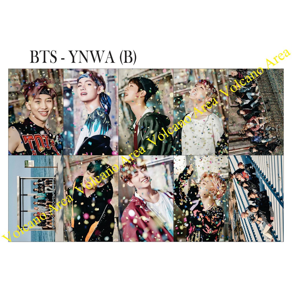 [BTS] Set Sticker YNWA (3 mẫu) - có nhiều mẫu Kpop