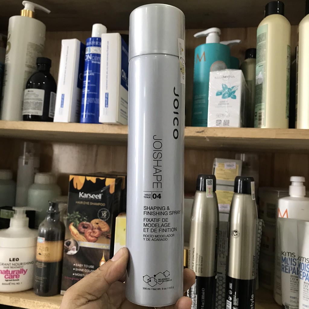 Keo Xịt Tóc Giữ Nếp Linh Hoạt Độ Cứng 04 Joico Joishape Shaping Finishing Spray 300ml