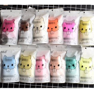 Đất sét giấy 100g túi zip (chỉ có màu trắng) paper clay nguyên liệu thủ công handmade đất nặn tạo hình