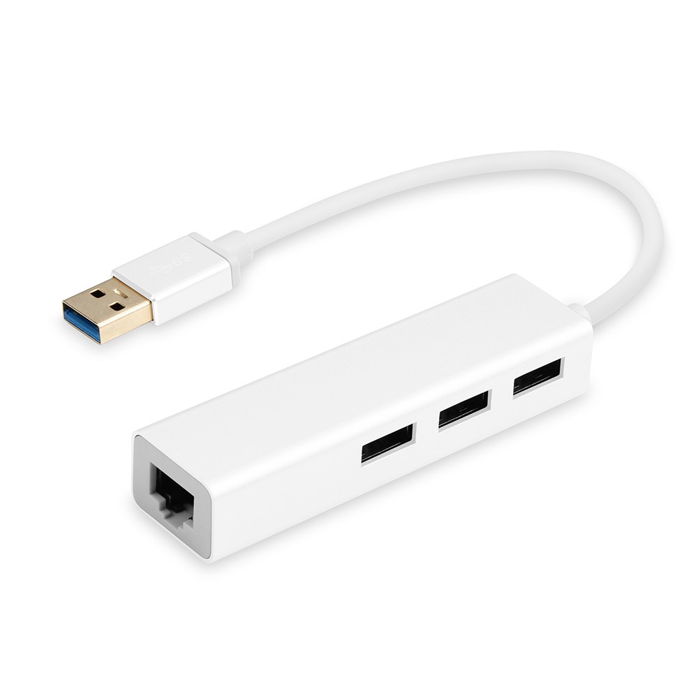 Hub Kết Nối Mạng LAN Batianda Từ USB Sang 3 Cổng USB 3.0 Và Cổng RJ45 Tiêu Chuẩn