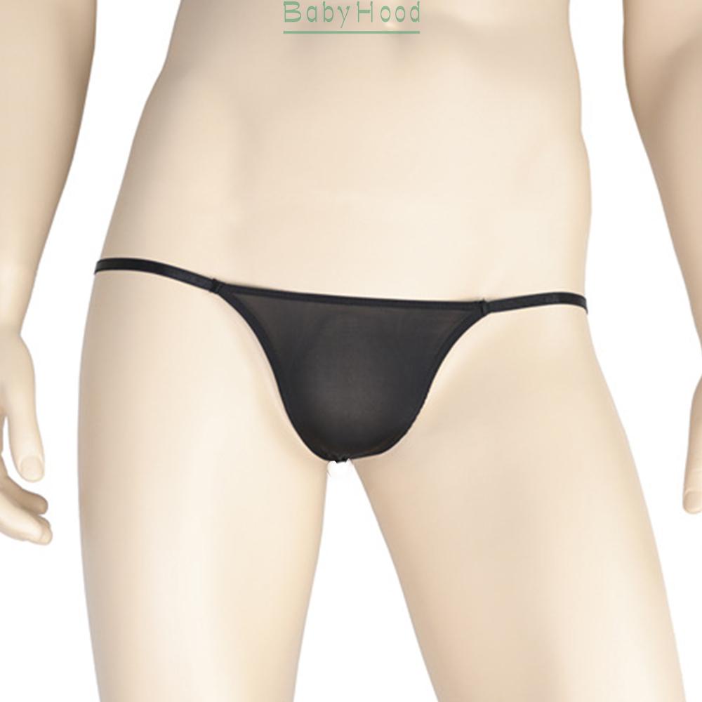 Sissy Mens Sexy T-back Bikini Thong Low-Rise G-String Briefs Lingerie Underwear#BBHOOD
