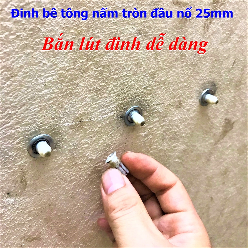 Đinh Cho Máy Bắn Ti Ren Trần Mini  GEWGOSI - Chuyên Dụng Thi Công Điện Nước, Thạch Cao, Điều Hòa