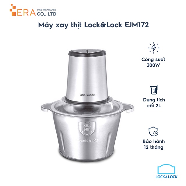 [Mã ELHADEV giảm 4% đơn 300K] Máy xay thịt Lock&amp;Lock EJM172