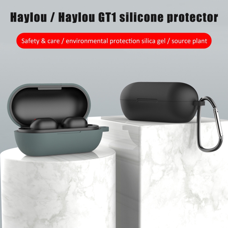 Ốp hộp đựng Tai nghe nhét tai silicon cho Haylou GT1 | BigBuy360 - bigbuy360.vn