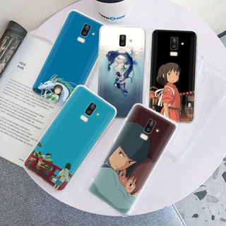 Ốp Điện Thoại Trong Suốt Hình Spirited Away Cho Samsung Galaxy J7 Pro J8 Core Plus J5 Prime Duo A52 A72 Tr109