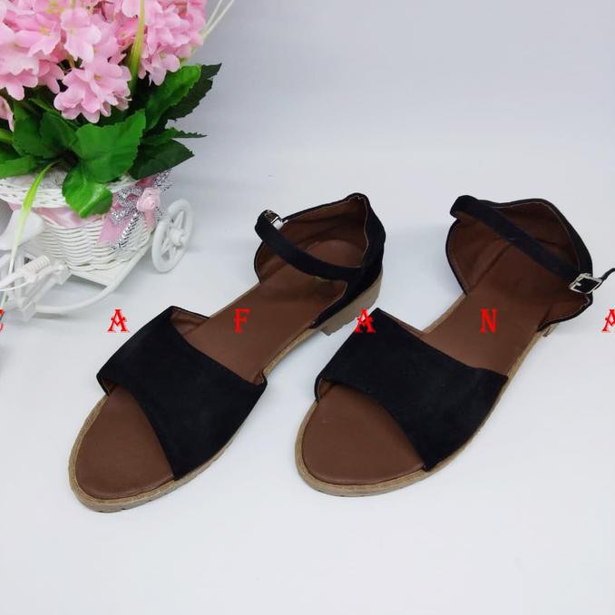 Sandal Nữ Màu Đen Slop Sdl76-40 | BigBuy360 - bigbuy360.vn