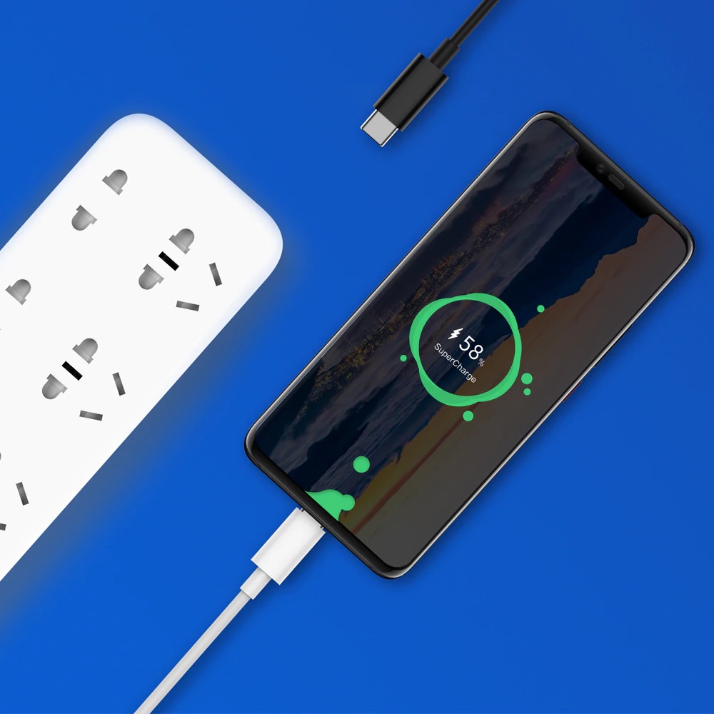 Cáp sạc nhanh 5A Type-C Xiaomi ZMI - AL705 Đen
