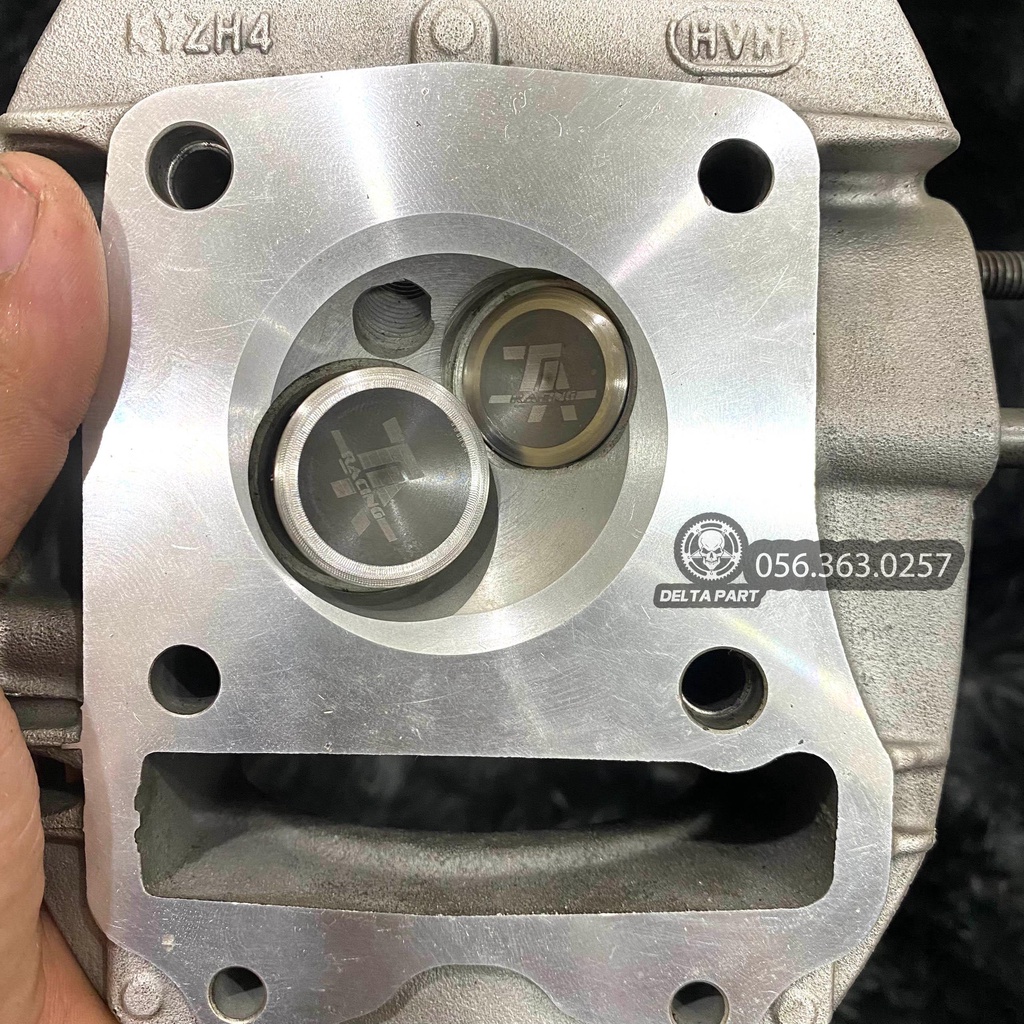 Vỏ Đầu Future LED Mập MSX xupap 24-27 TA thích hơp 56-58