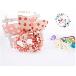 Combo 5 Buộc Tóc Tai Thỏ Cho Mẹ Và Bé C25