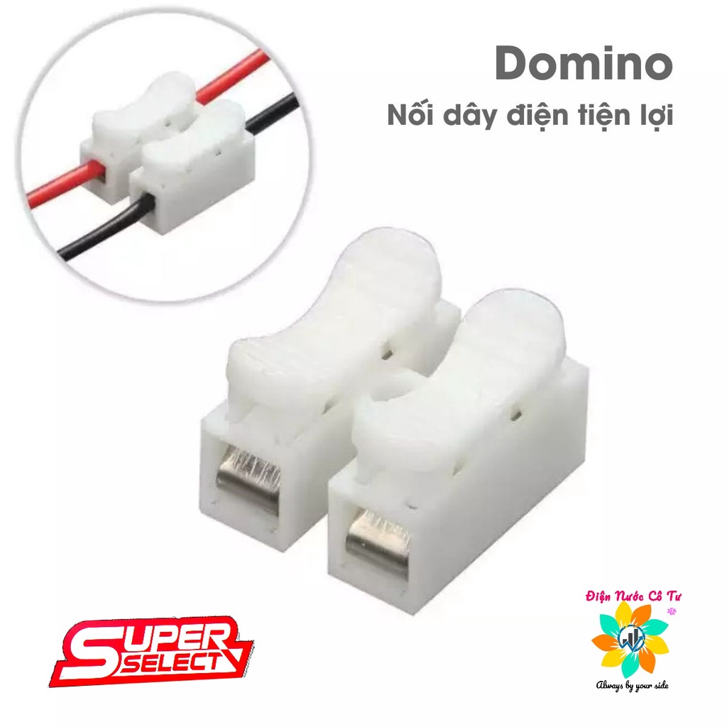10 cái đầu nhúng/domino đấu dây điện không cần băng keo