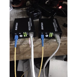 Bộ chuyển đổi điện quang 1 sợi cao cấp suntech 100 mb 5100AB