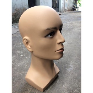 Đầu manocanh nam màu da
