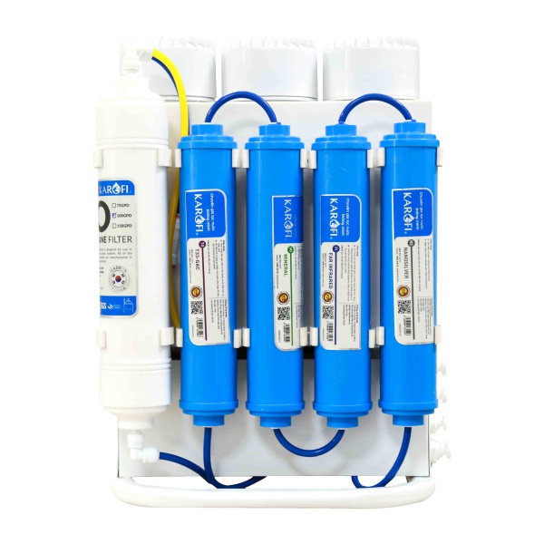 Máy lọc nước để gầm 8 lõi, màng ro Hàn Quốc Karofi Slim S-s038 - Bảo hành 36 tháng