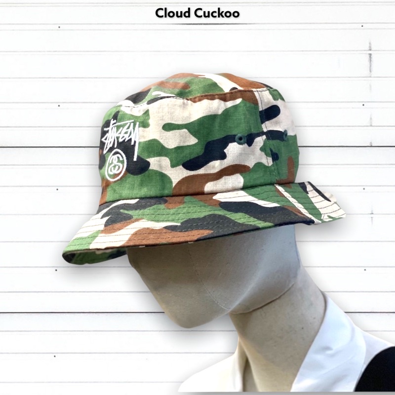 Mũ Nón Bucket Hat Hình Lá Và Ràn Ri - Code: MBK66 / MBK64