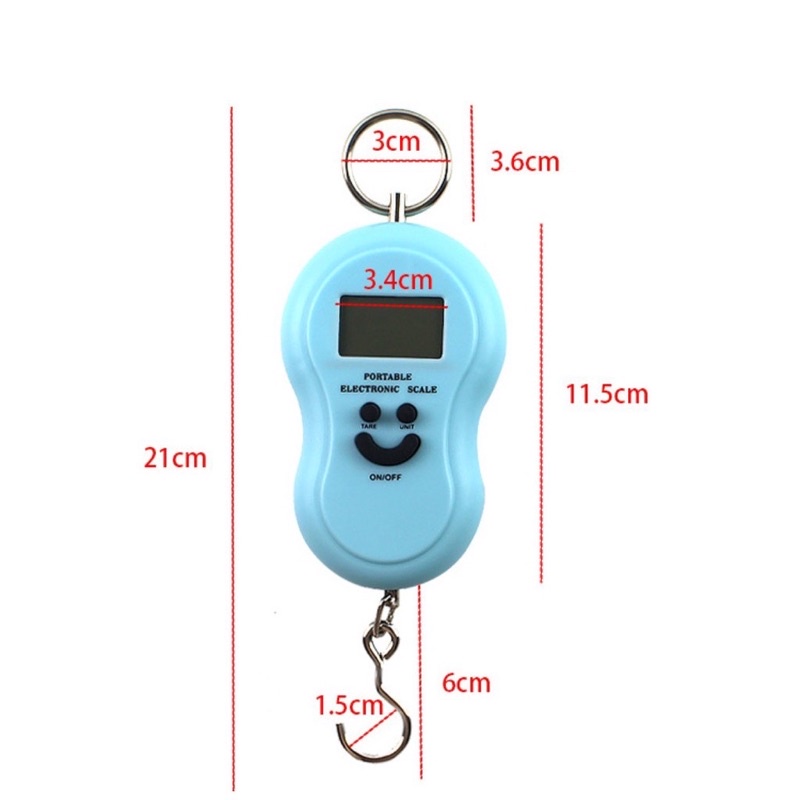 Cân móc điện tử cầm tay max 50kg