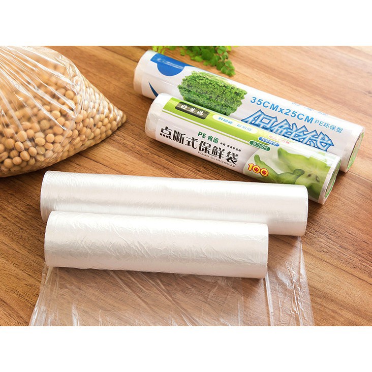 Túi Đựng Thực Phẩm Sinh Học Tự Hủy - Màng PE Bọc Thực Phẩm An Toàn, Thân Thiện Với Môi Trường KABA