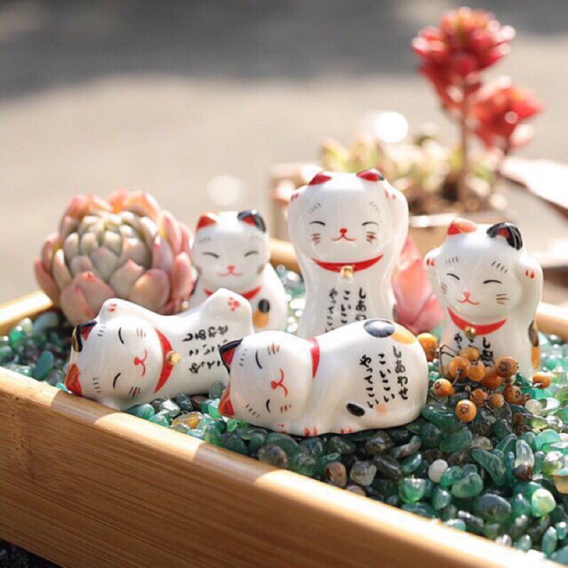 [Michi Art Store] Gác cọ, gác đũa sứ cute nhiều mẫu dùng trang trí décor phong cách Nhật Bản (Phần 2)