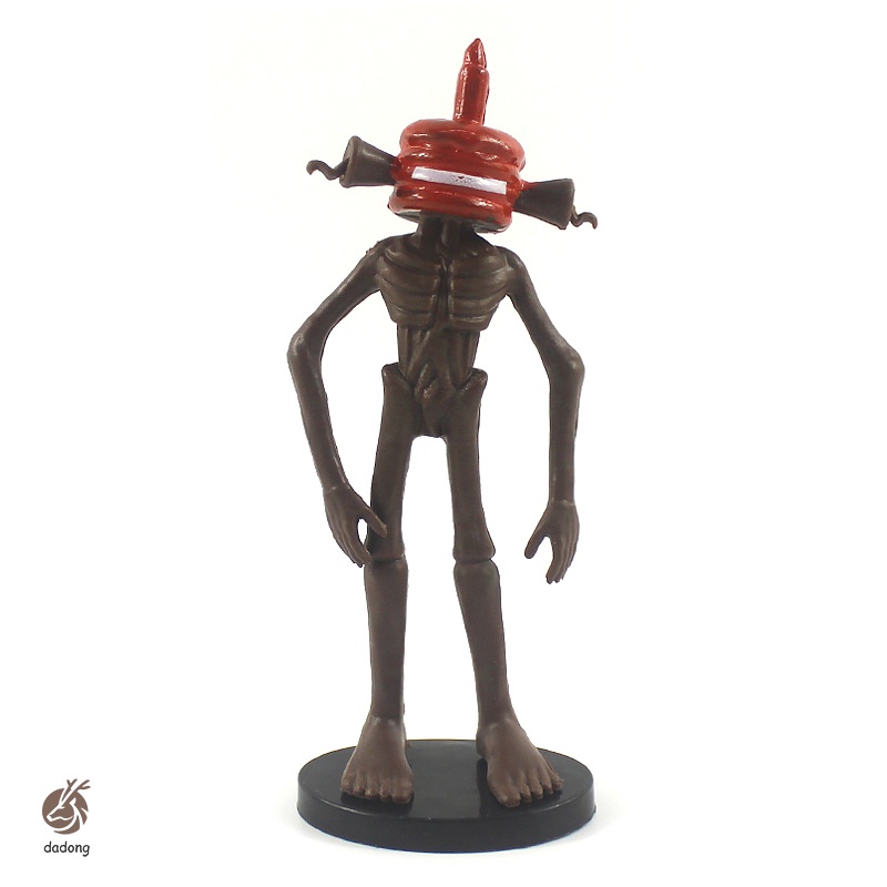 Set 6/8 mô hình đồ chơi anime Siren Head đáng yêu dùng trang trí bánh kem / xe hơi tiện lợi